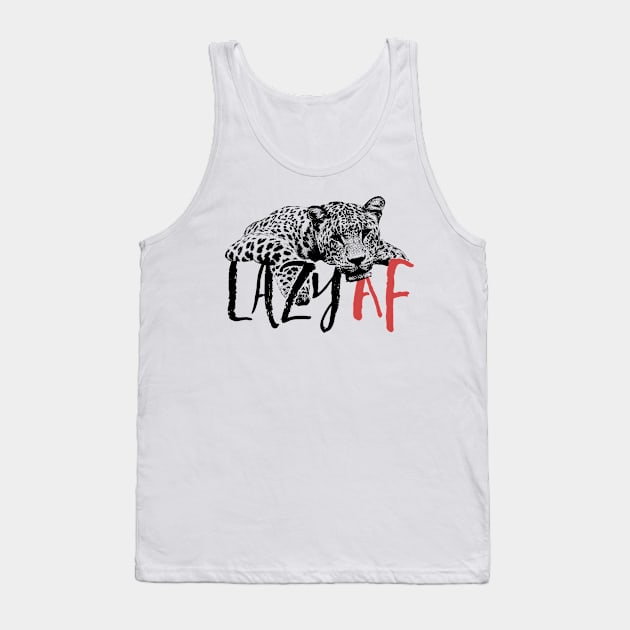 Lazy AF Tank Top by MarinasingerDesigns